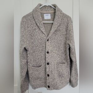 Old Navy Gray Button-Up Cardigan